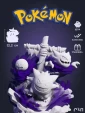 трио покемонов Гастли Генгар и Хаунтер Ghost Trio Pokemon Diorama под покрас 12,2 см