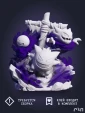 трио покемонов Гастли Генгар и Хаунтер Ghost Trio Pokemon Diorama под покрас 12,2 см