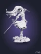 Ичиго Ichigo Arrancar из аниме Блич Bleach под покрас 25 см