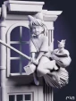 Кики Kiki из аниме Ведьмина служба доставки Kiki s Delivery Service под покрас 25 см