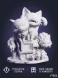 чибик Джиджи из аниме Ведьмина служба доставки Kiki s Delivery Service под покрас 9.1 см