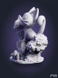 чибик Джиджи из аниме Ведьмина служба доставки Kiki s Delivery Service под покрас 9.1 см