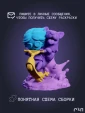 чибик Эйн и Эдвард Chibi Ein & Edward из аниме Ковбой Бибоп Cowboy Bebop под покрас 7.1 см