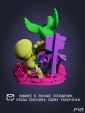 чибик Гусь Chibi Goose из игры Untitled Goose Game под покрас 9.9 см