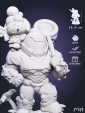 чибик Изабель и Думгай Isabelle & Doomguy из игры под покрас 14.8 см