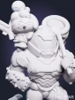 чибик Изабель и Думгай Isabelle & Doomguy из игры под покрас 14.8 см