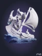 Линк Chibi Link из игры The Legend of Zelda: The Wind Waker под покрас 8.5 см