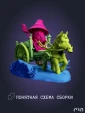 чибик Гэндальф Chibi Gandalf из фильма Властелин колец The Lord of the Rings под покрас 7.8 см