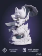 чибик Турбо кот Chibi TurboCat из аниме Дандадан Dandadan под покрас 7.6 см