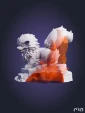 Покемон Арканайн Arcanine из аниме Pokemon под покрас 7,5 см