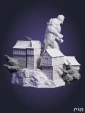 Бронированный титан Armored Titan из аниме Атака титанов Attack on Titan под покрас 18 см