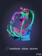Йиксуан из игры Zenless Zone Zero под покрас 27,9 см из цветной смолы