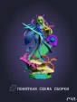Е Шунгуан из игры Zenless Zone Zero под покрас 30 см
