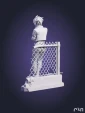 Инвисигал Invisigal из игры Диспетч Dispatch под покрас 26,5 см