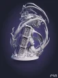 Маликет из игры Elden Ring под покрас 30 см
