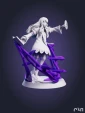 Лйситеа из игры Fire Emblem: Три дома 22,8 см из цветной смолы