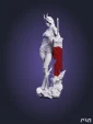 Малевола Malevola из игры Диспетч Dispatch под покрас 34 см из цветной смолы