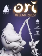 Ори и Нару Ori and Naru из игры Ori and Blind Forest под покрас 11,6 см Ори и Нару Ori and Naru из игры Ori and Blind Forest под покрас 11,6 см