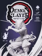 Иноске Inosuke из аниме Клинок, рассекающий демонов Demon Slayer под покрас 20 см Иноске Inosuke из аниме Клинок, рассекающий демонов Demon Slayer под покрас 20 см
