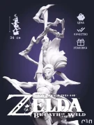 Урбоса Urbosa из игры Zelda BOTW The Legend of Zelda: Breath of the Wild под покрас 34 см